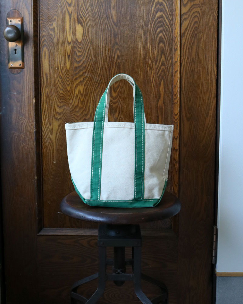 【希少レア】よーじや　アメリカ輸入品　2003年頃　新品未使用 c.1980s L.L.Bean “BOAT AND TOTE” Small/Green｜1980年代頃 L.L.Bean