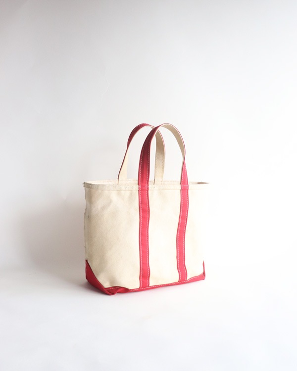 Vintage 80s Red L.L.BEAN Canvas Tote (S)
