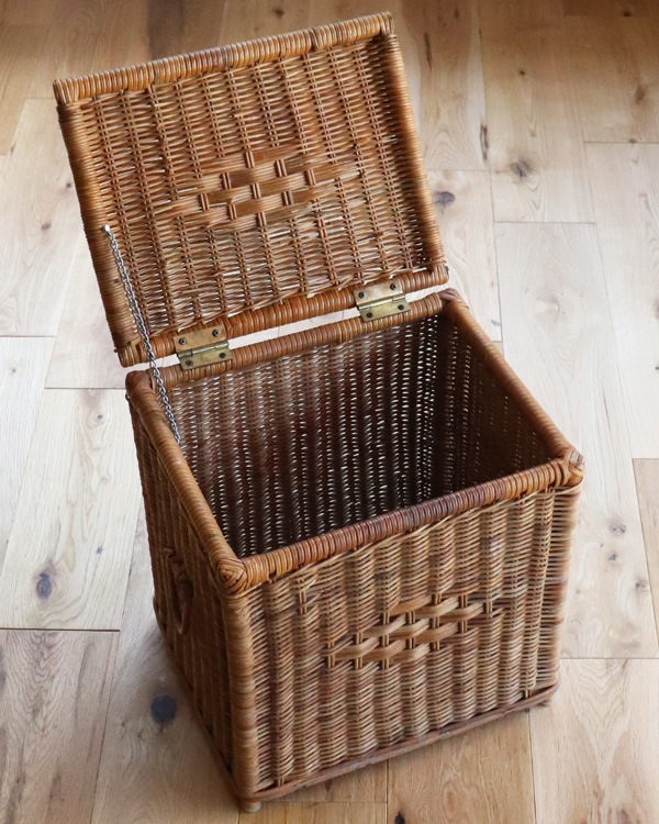 Rattan Basket with Lid�å饿���դ��Х����å�