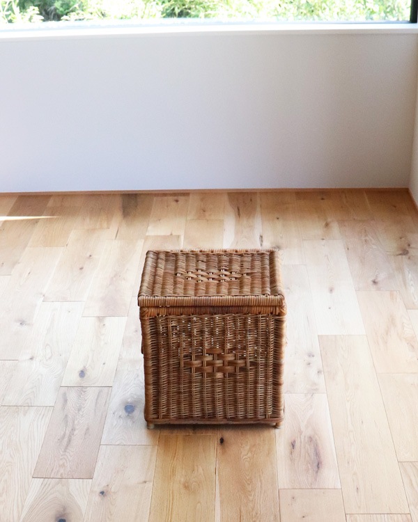 Rattan Basket with Lid�å饿���դ��Х����å�