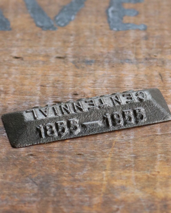 "Robesonia Centennial" Cast Iron Desk Piece�å��٥��˥�100��ǯ��ǰ ��Ŵ�ǥ����ԡ���