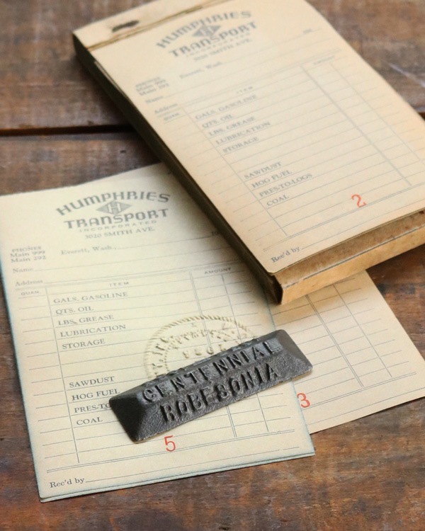 "Robesonia Centennial" Cast Iron Desk Piece�å��٥��˥�100��ǯ��ǰ ��Ŵ�ǥ����ԡ���