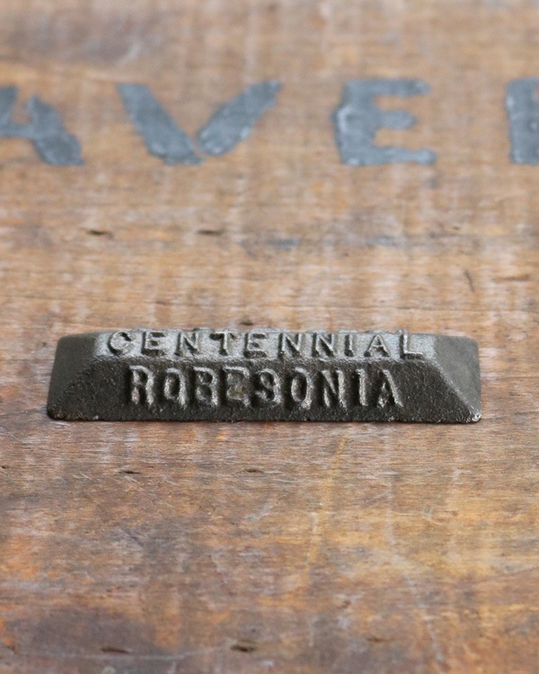 "Robesonia Centennial" Cast Iron Desk Piece�å��٥��˥�100��ǯ��ǰ ��Ŵ�ǥ����ԡ���