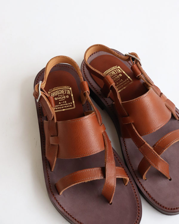 BRUSCHETTA SHOES ブルスケッタ シューズ｜ORLEANS オルレアン【BROWN】
