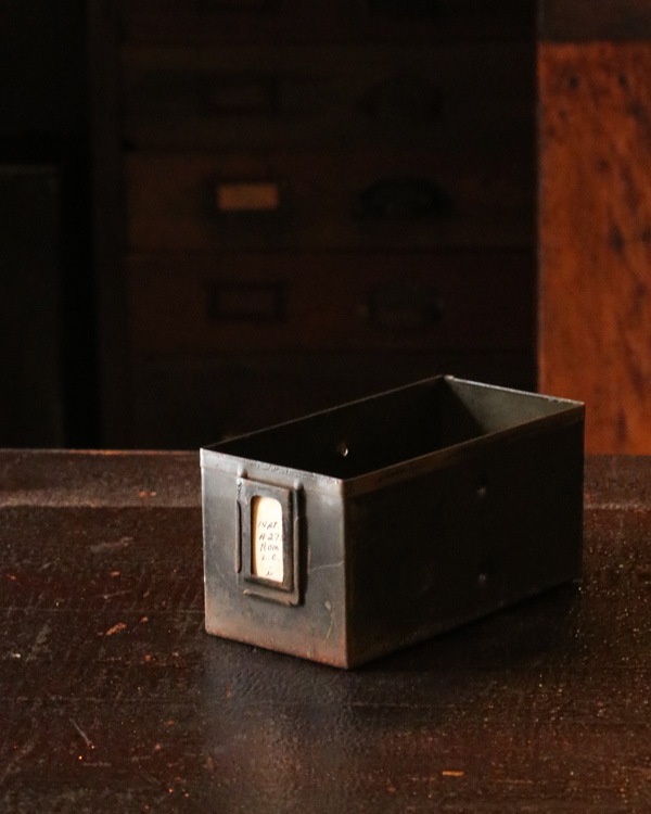 Small Tin set of 5｜5個セットのブリキの小物入れ