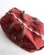 Vintage 80s Burgundy SQUARE RIGGER by LANDS' END Duffel Bag