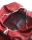 Vintage 80s Burgundy SQUARE RIGGER by LANDS' END Duffel Bag