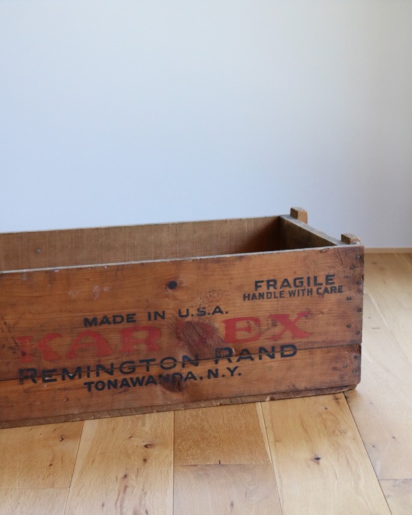 "KARDEX" Wood Box"KARDEX" åɥܥå