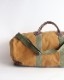 Vintage 70s Brown L.L.BEAN Zipper Duffel Bag (Small)