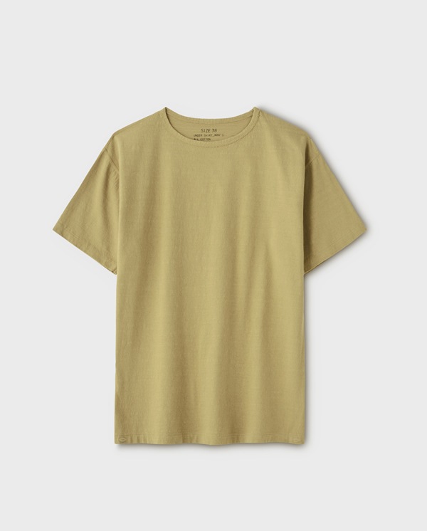 PHIGVEL フィグベル｜NAVAL TEE ネイヴァルティー【FADE MUSTARD】