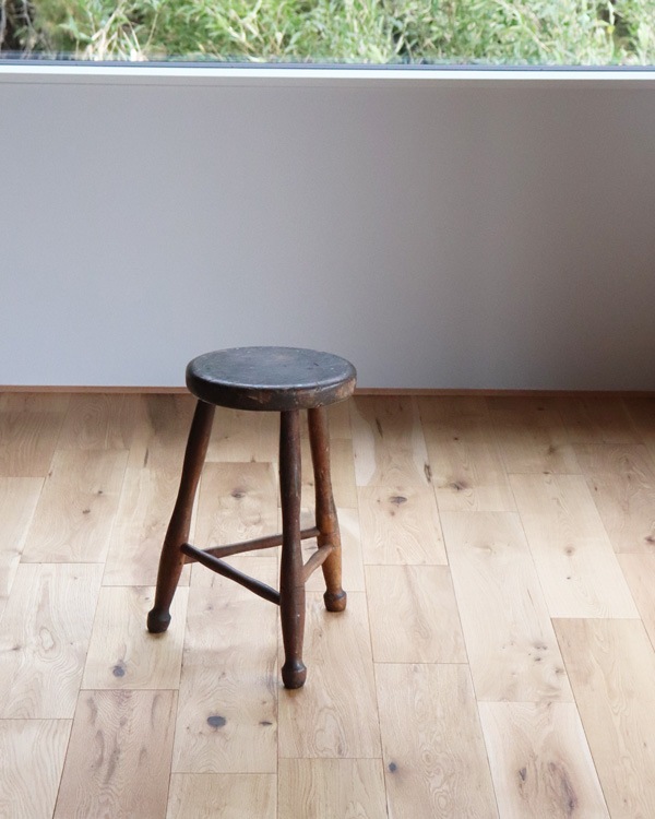 Wooden Round Stool RS-65�������饦��ɥ��ġ��� RS-65