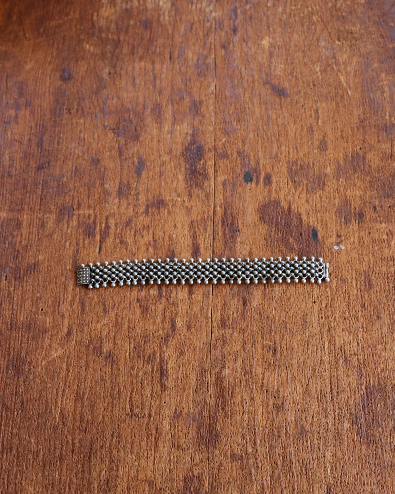 c.1940s Vintage Silver Bracelet｜1940年代頃 ビンテージシルバー