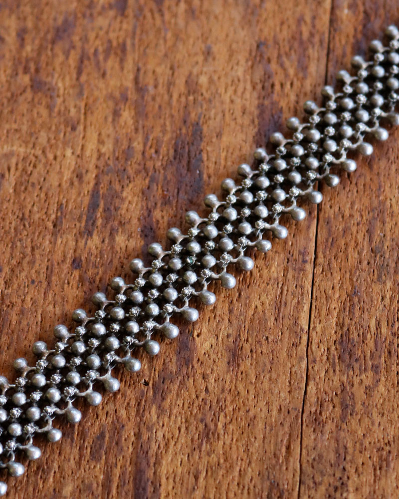 c.1940s Vintage Silver Bracelet｜1940年代頃 ビンテージシルバー