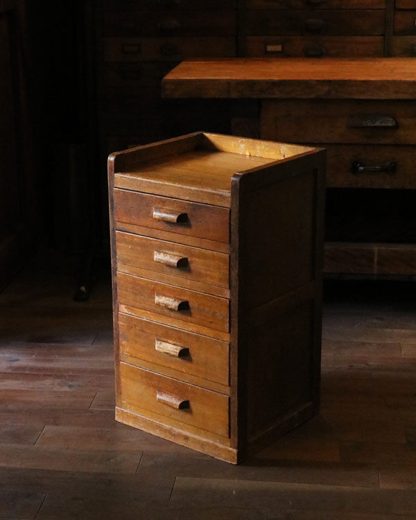 木製アンティーク引き出しキャビネット 22個 Wooden Cabinet｜木製キャビネット