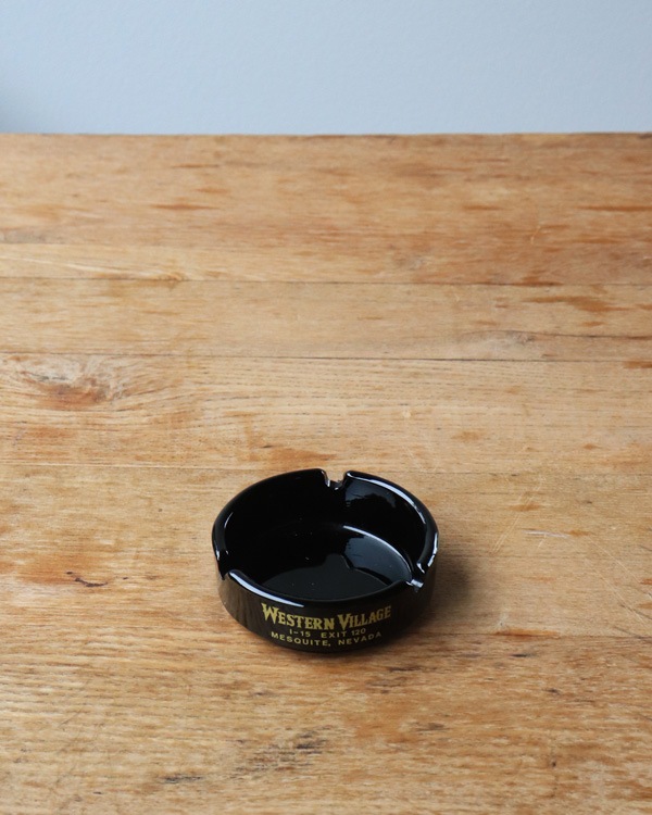 "WESTERN VILLAGE" Ashtray��"WESTERN VILLAGE" ���饹����