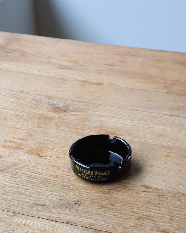 "WESTERN VILLAGE" Ashtray��"WESTERN VILLAGE" ���饹����