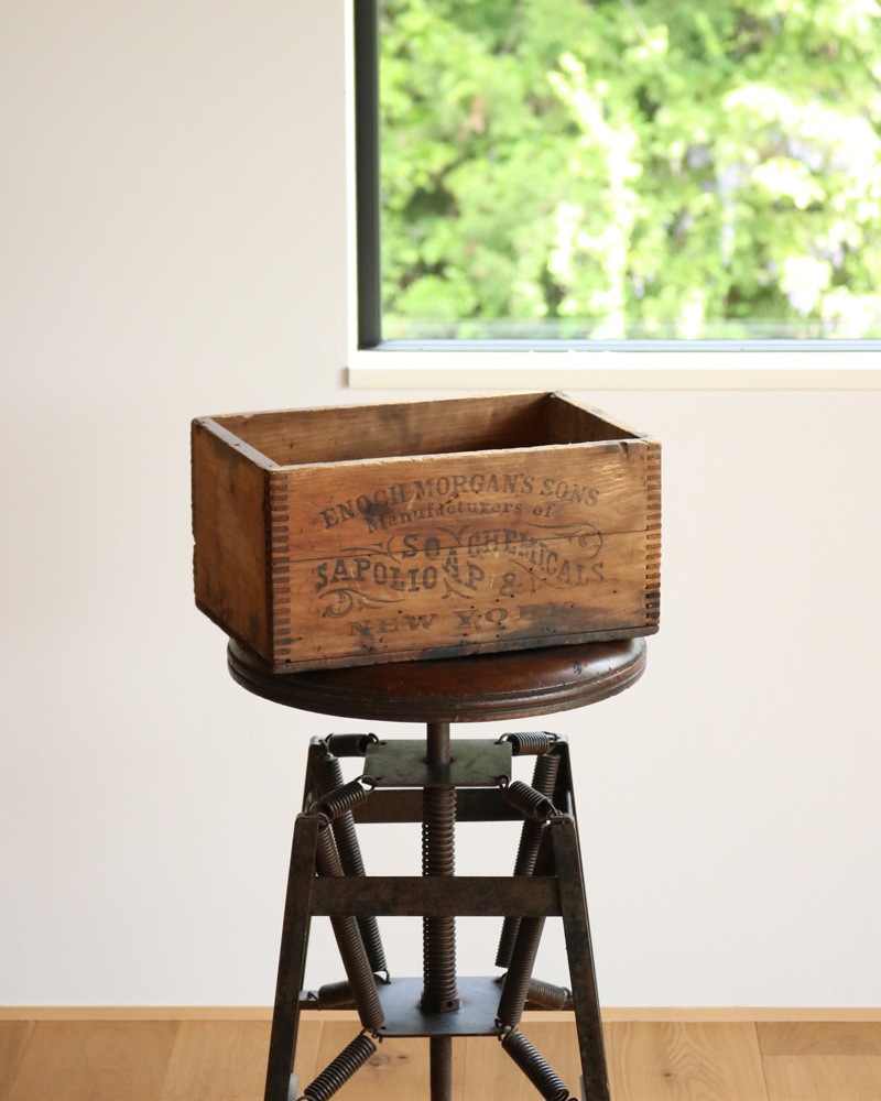 c.1910s ��SAPOLIO�� Wooden Soap Box��1910ǯ�庢 ��SAPOLIO�� ���������ץܥå���