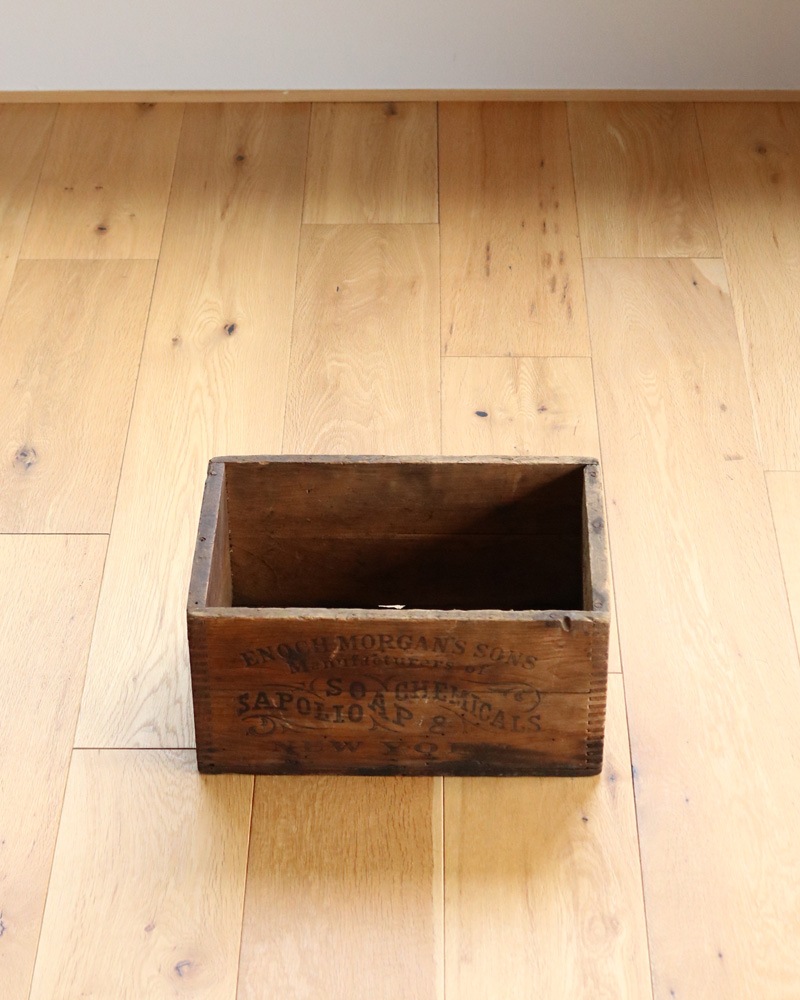 c.1910s ��SAPOLIO�� Wooden Soap Box��1910ǯ�庢 ��SAPOLIO�� ���������ץܥå���