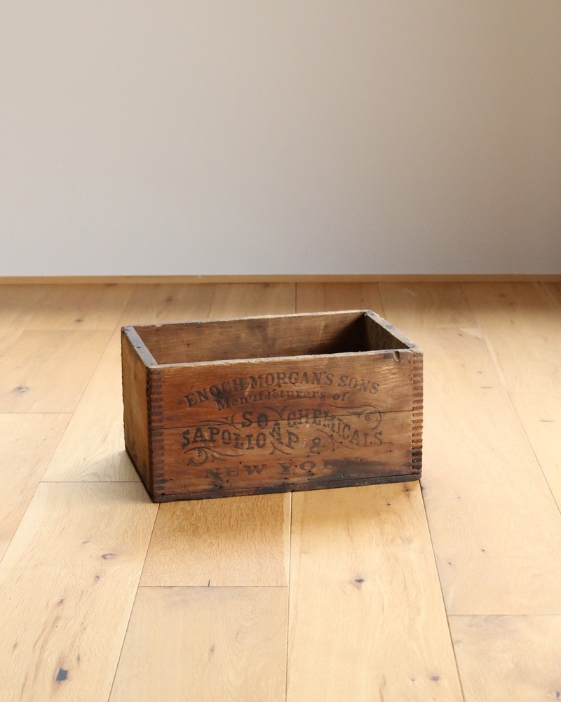 c.1910s ��SAPOLIO�� Wooden Soap Box��1910ǯ�庢 ��SAPOLIO�� ���������ץܥå���