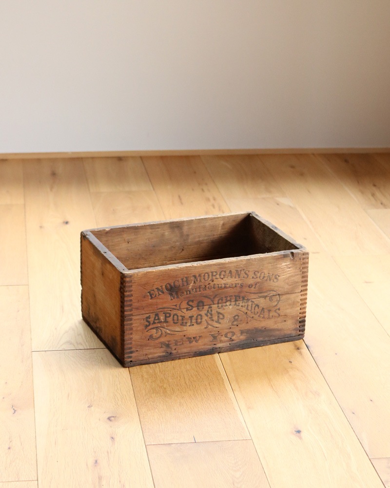 c.1910s ��SAPOLIO�� Wooden Soap Box��1910ǯ�庢 ��SAPOLIO�� ���������ץܥå���