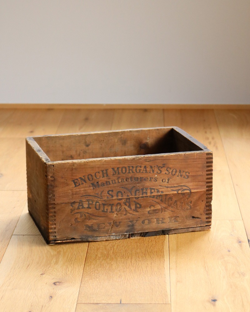 c.1910s ��SAPOLIO�� Wooden Soap Box��1910ǯ�庢 ��SAPOLIO�� ���������ץܥå���