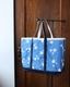 Vintage 90s Printed L.L.Bean Boat&Tote (Snowflake) 