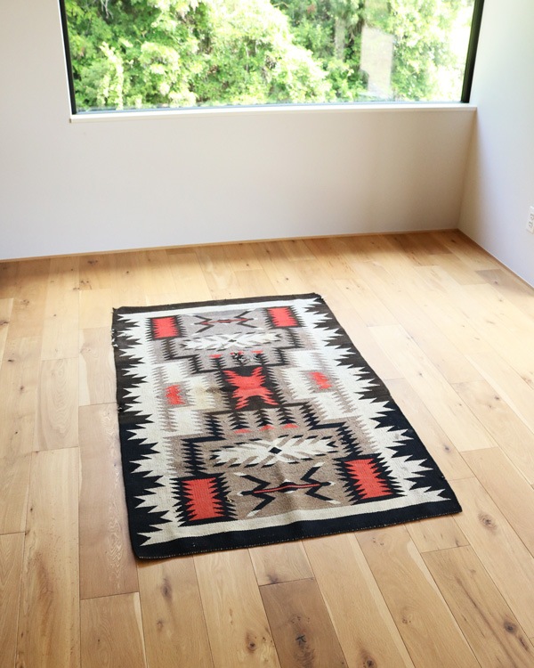c.1950s Southwest Handwoven Navajo Rug��1950ǯ�庢�μ꿥��ʥХۥ饰
