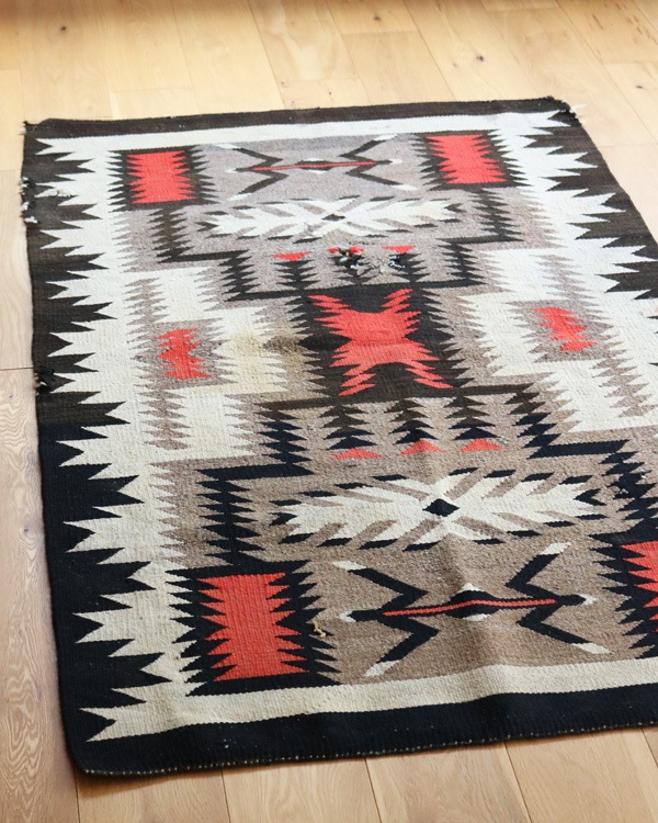 c.1950s Southwest Handwoven Navajo Rug��1950ǯ�庢�μ꿥��ʥХۥ饰