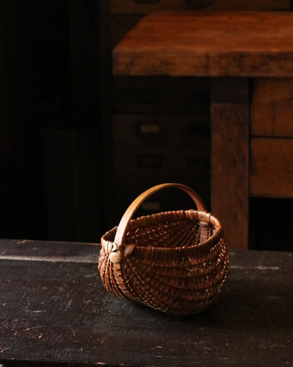 アンティーク☆バスケット Buttoks Basket B｜バトックスバスケット B