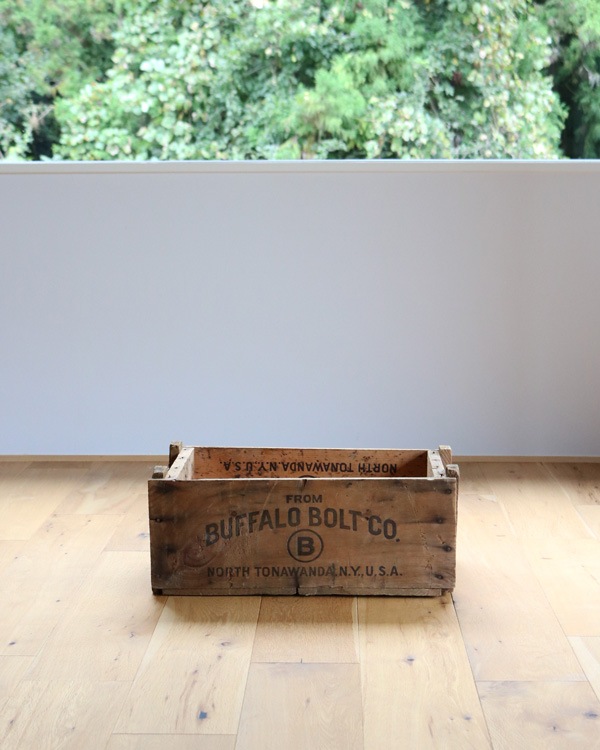 "BUFFALO BOLT CO." Wood Box��"BUFFALO BOLT CO." ���åɥܥå���