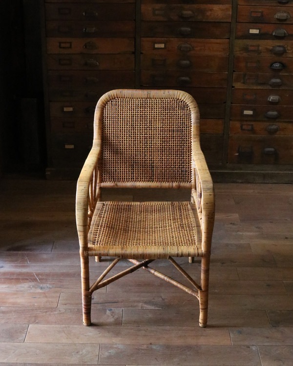 HI-RIVER RATTAN 籐製家具 レトロモダン チェア セット citerol.com.br