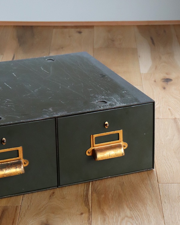 Steel 2 Drawer�å������� �ɥ��