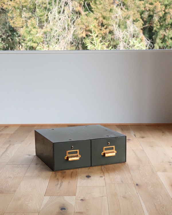 Steel 2 Drawer�å������� �ɥ��