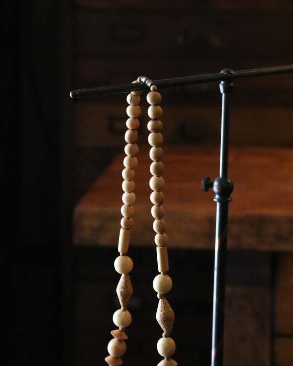 Vintage Wood Beads Necklace Håӥơåɥӡͥå쥹 H