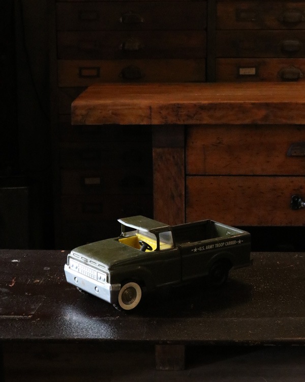 "STRUCTO" Army Toy Truck��"STRUCTO" �����ߡ� �ȥ��ȥ�å�