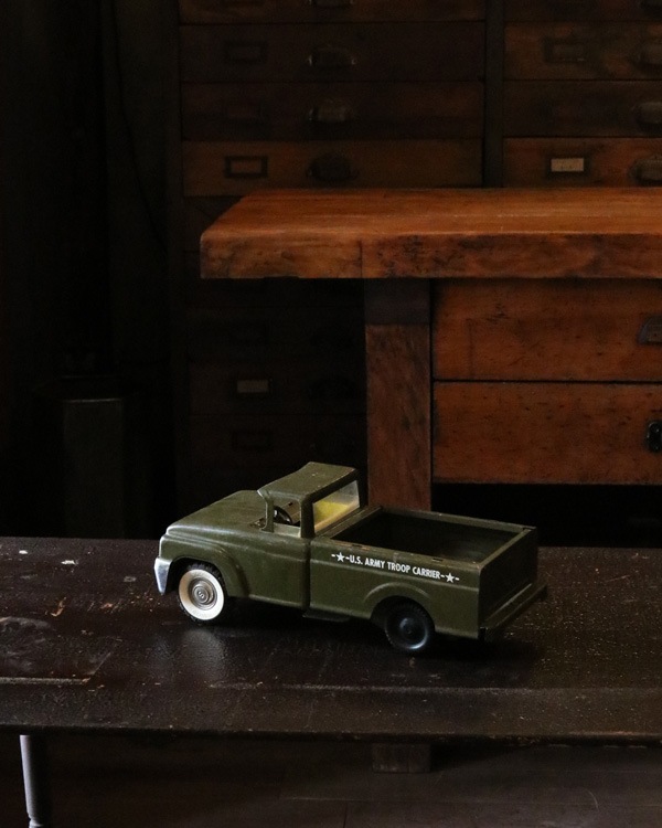 "STRUCTO" Army Toy Truck��"STRUCTO" �����ߡ� �ȥ��ȥ�å�