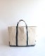 Vintage 80s Navy L.L.BEAN Canvas Tote (L)