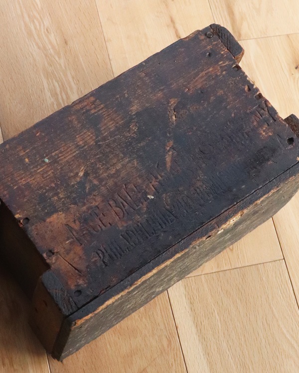 "NICE BALLBEARING COMPANY" Wood Box  "NICE BALLBEARING COMPANY" åɥܥå