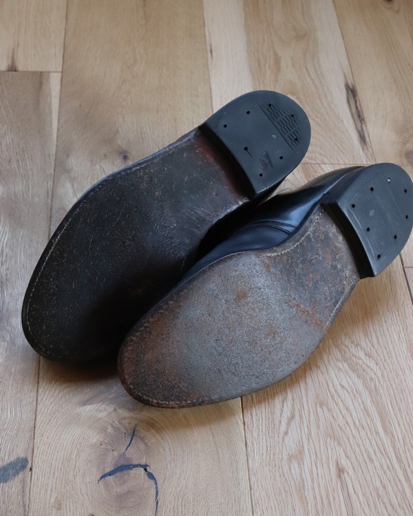 Vintage 70s U.S.NAVY Officer Shoes 【8 1/2 R】