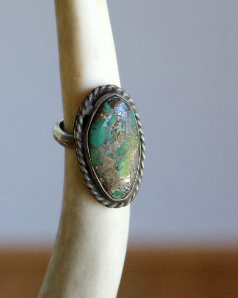 c.1960s Turquoise Ring A｜1960年代頃 ターコイズリング A