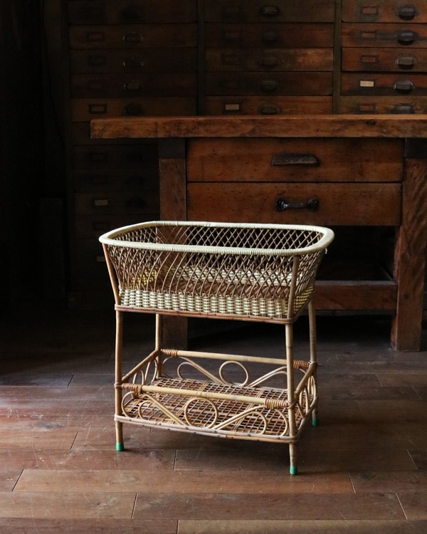 Rattan Stand Basket�å饿�� æ�ᤫ��������ɥ����� STB-15