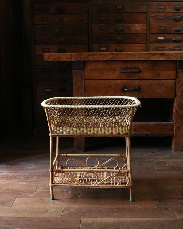 Rattan Stand Basket�å饿�� æ�ᤫ��������ɥ����� STB-15