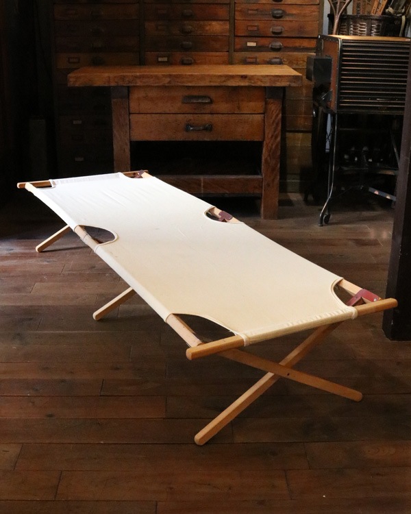 "BEARCAT" Folding Canvas Cot