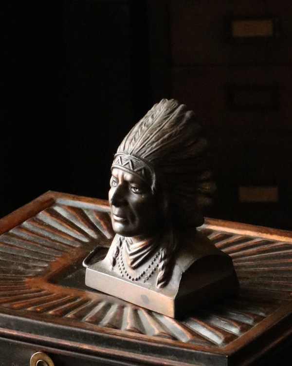 Indian Chief Coin Bank�å���ǥ�����Υ�����Х�