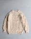 Vintage 80s Fisherman Wool Sweater (M��