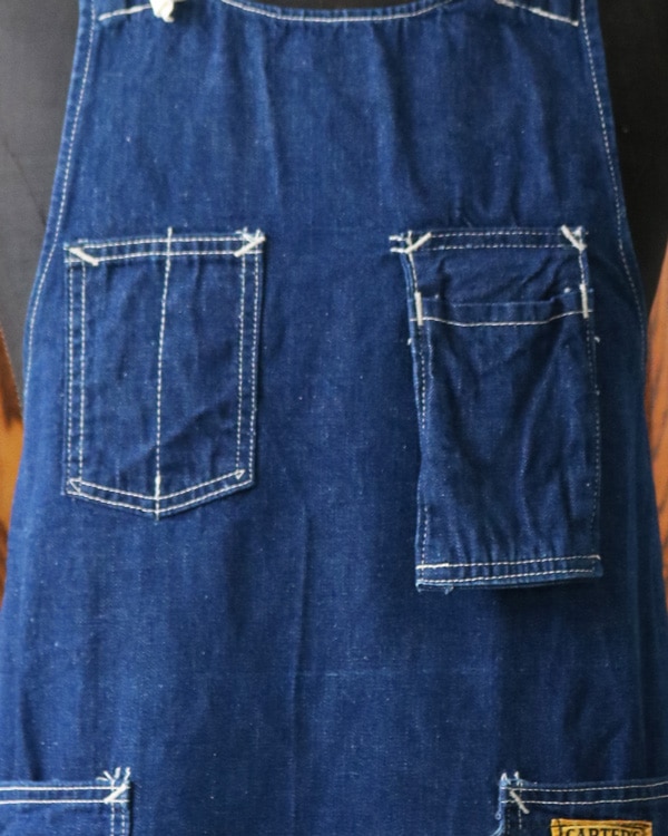 50s CARTER'S Denim Apron��1950ǯ�� CARTER'S �ǥ˥२�ץ���