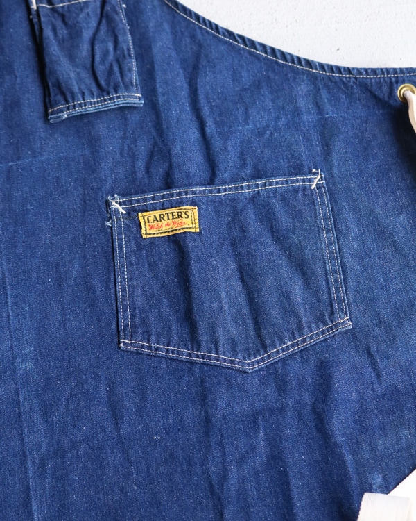 50s CARTER'S Denim Apron��1950ǯ�� CARTER'S �ǥ˥२�ץ���