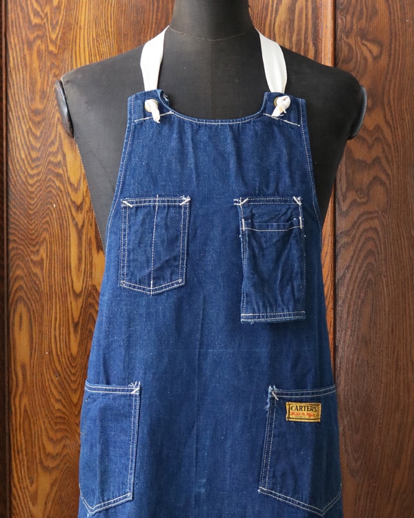 50s CARTER'S Denim Apron��1950ǯ�� CARTER'S �ǥ˥२�ץ���