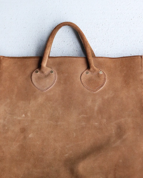 1980s Suede Leather Carryall��1980ǯ�庢�������ɥ쥶������꡼������