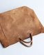 1980s Suede Leather Carryall��1980ǯ�庢�������ɥ쥶������꡼������